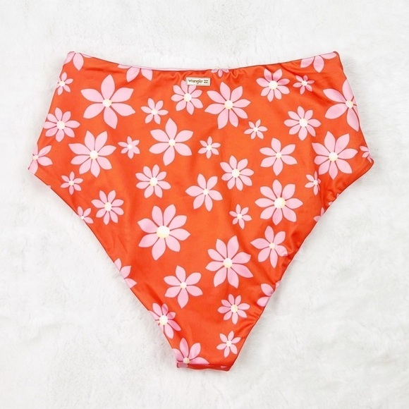 NWT Billabong x Wrangler Out West Dreamin High Waist Bikini Bottom & Top - Picture 7 of 10